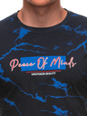 Edoti Herren T-Shirt mit Aufdruck 1982S - dunkelblau OTHER