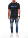 Edoti Herren T-Shirt mit Aufdruck 1982S - dunkelblau OTHER