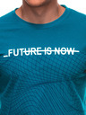 Edoti Herren T-Shirt mit Aufdruck S2033 - weiß OTHER