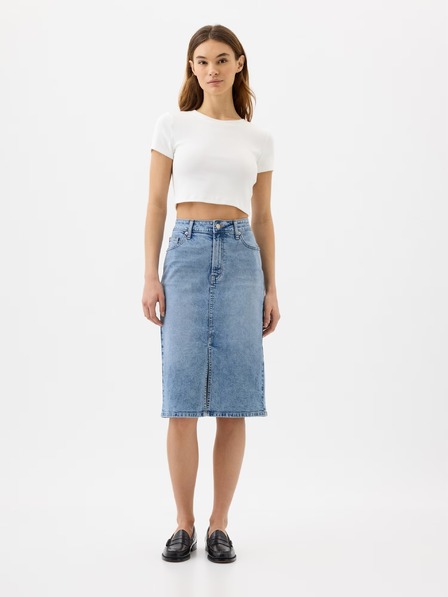 GAP Midi-Rock aus Denim GAP