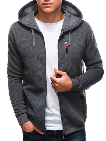 Edoti Herren Kapuzen-Sweatshirt 1539B - Grau OTHER