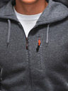 Edoti Herren Kapuzen-Sweatshirt 1539B - Grau OTHER