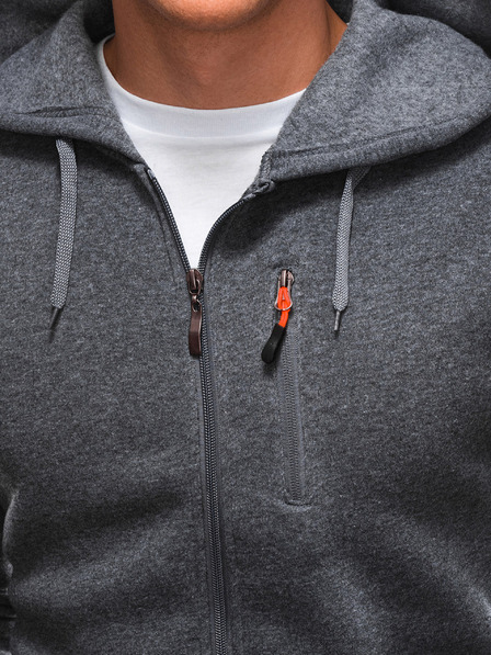 Edoti Herren Kapuzen-Sweatshirt 1539B - Grau OTHER