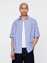 GAP Herren-Oversize-Popeline-Hemd GAP