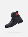 Geox Schwarze Mädchen-Stiefeletten Casey Girl
