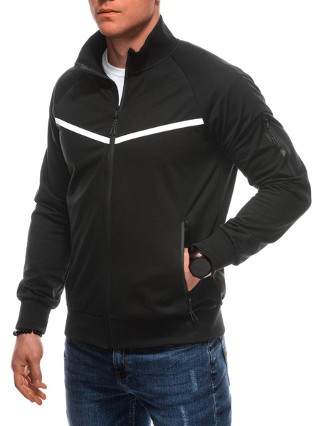 Edoti Herren-Sweatjacke B1708 - Schwarz OTHER