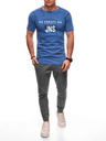 Edoti Herren T-Shirt mit Aufdruck 1982S - dunkelblau OTHER