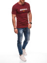 Edoti Herren T-Shirt mit Aufdruck S2033 - weiß OTHER