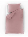 Kvalitex Verlängertes Musselin-Bettwäsche-Set 140x220, 70x90cm rosa