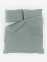 Kvalitex French muslin bedding set 200x200, 70x90cm light green Kvalitex