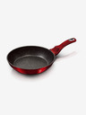 Berlingerhaus Pfanne mit Marmoroberfläche 30 cm Burgundy Metallic Line BERLINGERHAUS