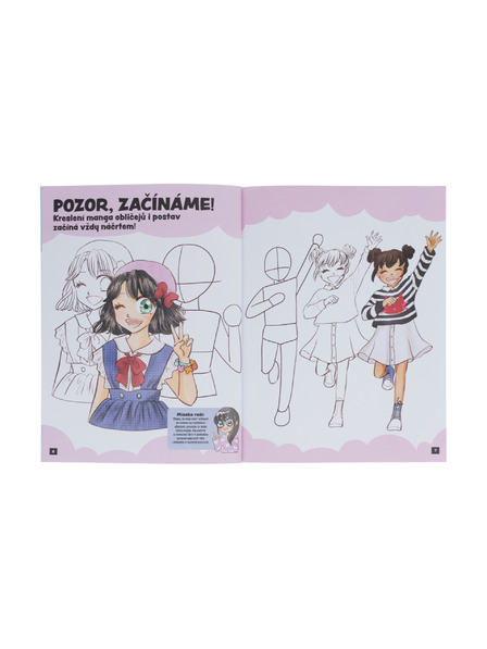 BAAGL  Wie man KAWAII MANGA: MODE zeichnet – Schritt für Schritt mit MISAKO