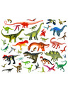 BAAGL  Lesen und Aufkleben – UNTER DINOSAURIERN, Buch mit Stickern