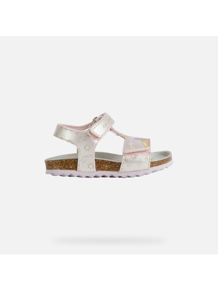 Geox Hellrosa Mädchensandalen Geox Chalki