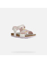 Geox Hellrosa Mädchensandalen Geox Chalki