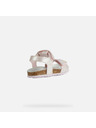 Geox Hellrosa Mädchensandalen Geox Chalki