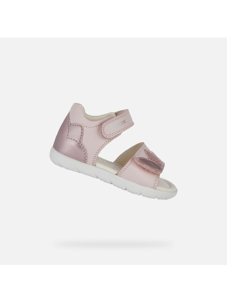 Geox Hellrosa Mädchensandalen Geox Alul