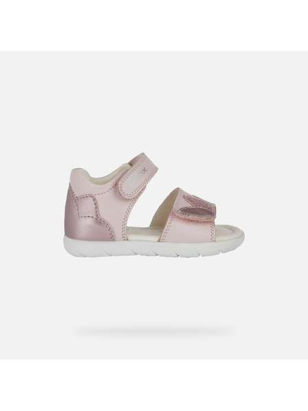Geox Hellrosa Mädchensandalen Geox Alul
