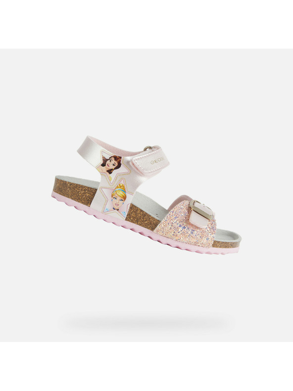 Geox Hellrosa Mädchensandalen Geox Adriel