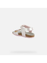 Geox Hellrosa Mädchensandalen Geox Adriel