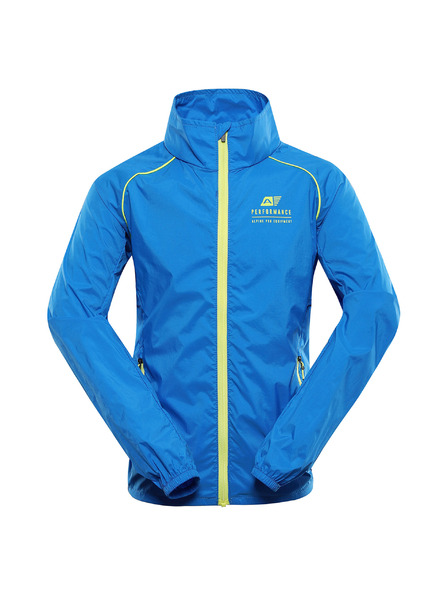 ALPINE PRO Ultraleichte Kinderjacke mit DWR-Beschichtung ALPINE PRO SPINO 2 electric blue lemonade