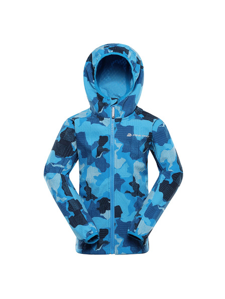 ALPINE PRO Kindersoftshell-Jacke mit Membran ALPINE PRO EZORO blue jewel varianta pa