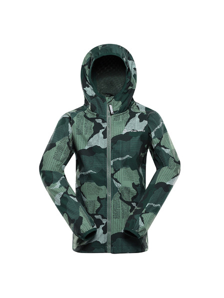 ALPINE PRO Kindersoftshell-Jacke mit Membran ALPINE PRO EZORO myrtle varianta pa