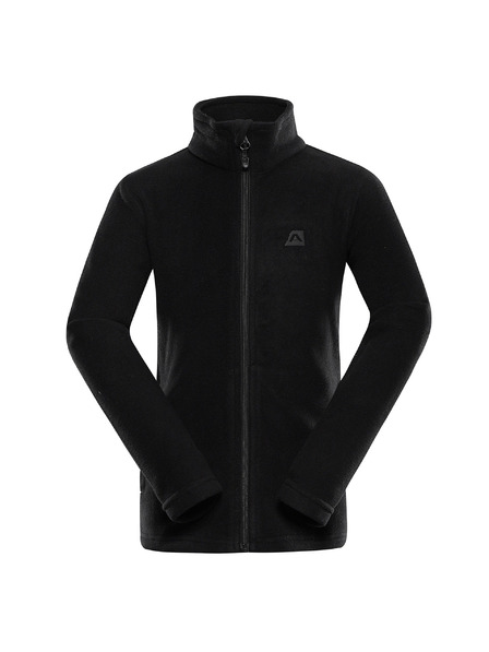 ALPINE PRO Kinder Fleece Hoodie ALPINE PRO SIUSO 2 black