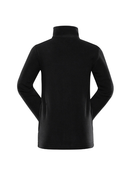 ALPINE PRO Kinder Fleece Hoodie ALPINE PRO SIUSO 2 black