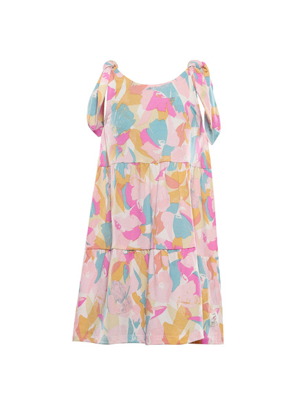 ALPINE PRO Kinder Sommerkleid ALPINE PRO ARENO creme Variante pa