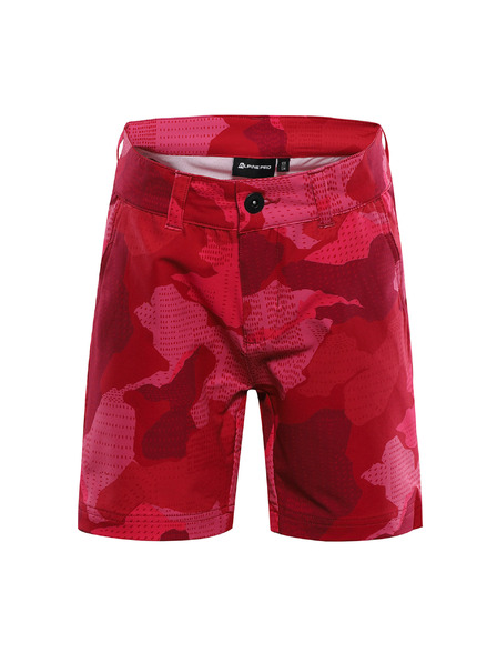 ALPINE PRO Kinder Schnelltrocknende Shorts ALPINE PRO ZAMBO 2 neon knockout pink Variante pa