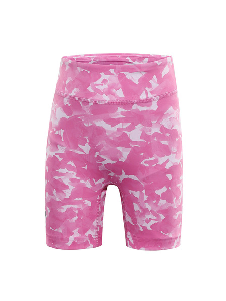 ALPINE PRO Kinder kurze schnelltrocknende Leggings ALPINE PRO ELO neon pink varianta pb