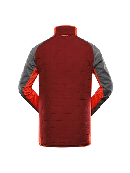 ALPINE PRO Herren-Sweatshirt mit Merino-Füllung ALPINE PRO JORW merlot