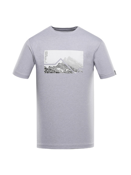ALPINE PRO Herren meliertes T-Shirt aus recyceltem Material ALPINE PRO GORAF 2 high rise varianta pa