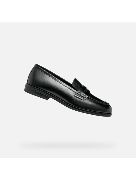 Geox Schwarze Damen-Mokassins Geox Cloridie