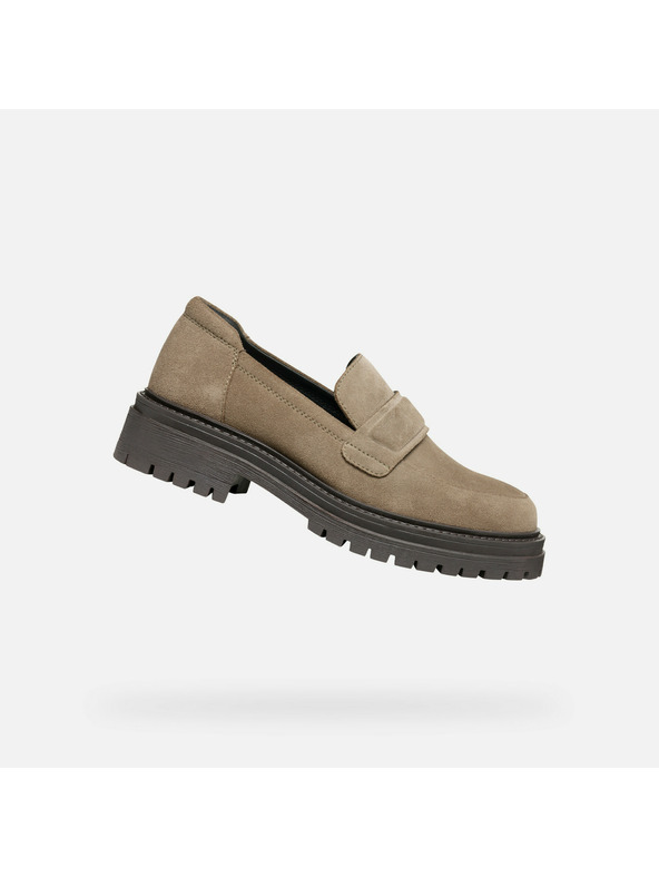 Geox Beige Damen-Mokassins Geox Iridea