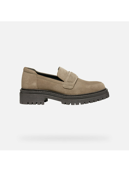 Geox Beige Damen-Mokassins Geox Iridea