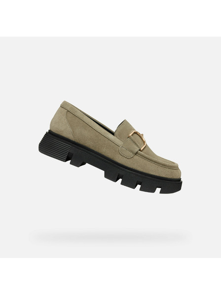 Geox Beige Damen-Mokassins Geox Vilde