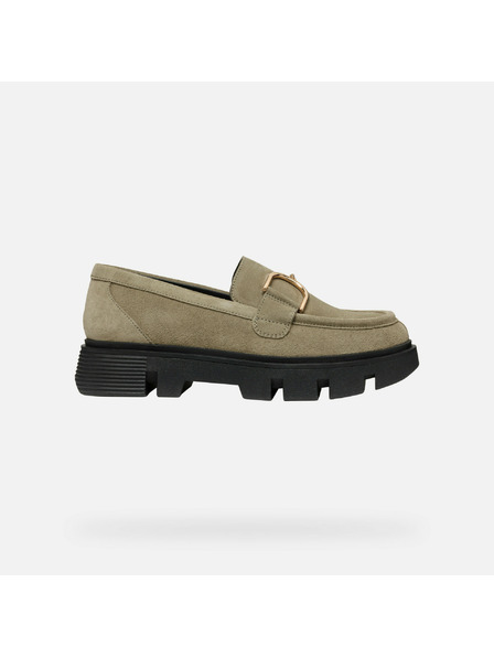 Geox Beige Damen-Mokassins Geox Vilde