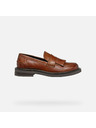 Geox Hellbraune Damen-Mokassins Geox Serilda
