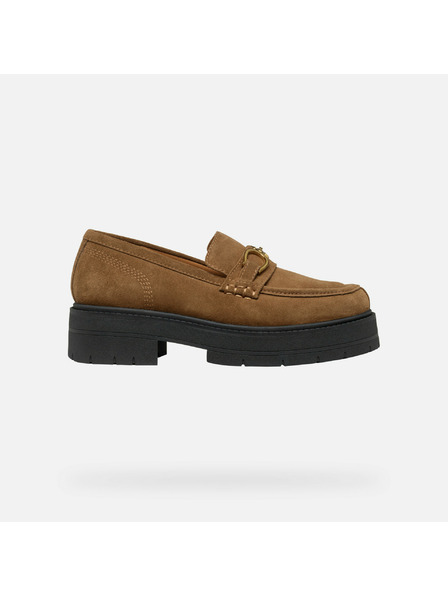 Geox Graue Damen-Mokassins Geox Spherica EC7
