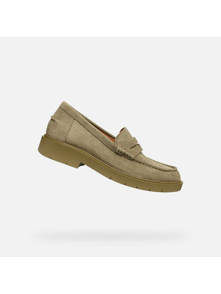 Geox Beige Damen-Mokassins Geox Spherica EC1