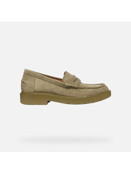 Geox Beige Damen-Mokassins Geox Spherica EC1