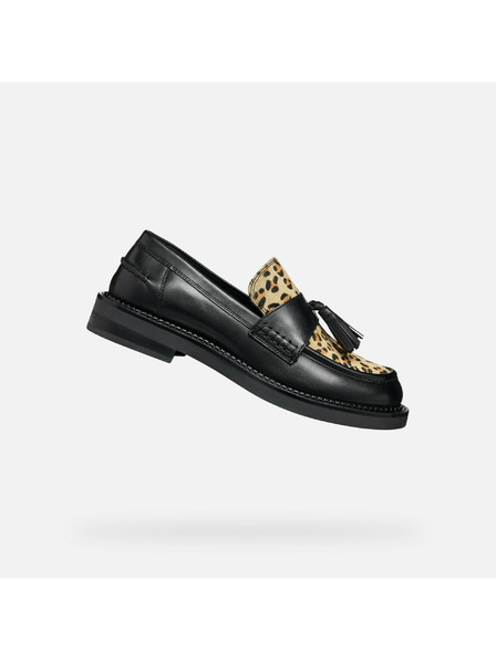 Geox Schwarze Damen-Mokassins Geox Serilda