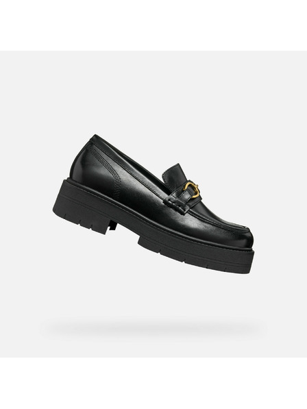 Geox Schwarze Damen-Mokassins Geox Spherica EC7
