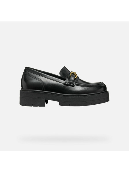 Geox Schwarze Damen-Mokassins Geox Spherica EC7