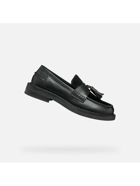 Geox Schwarze Damen-Mokassins Geox Serilda