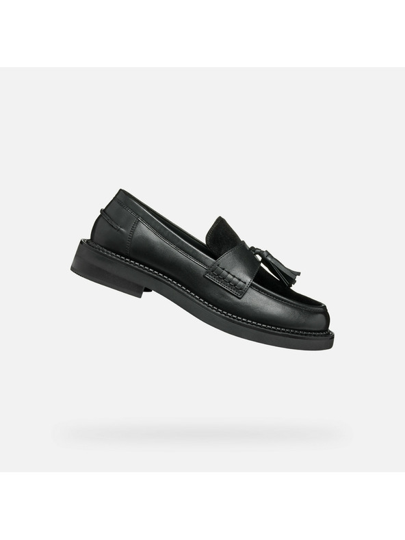 Geox Schwarze Damen-Mokassins Geox Serilda