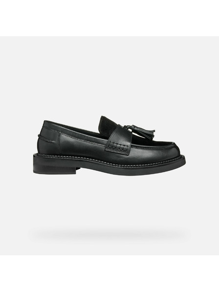 Geox Schwarze Damen-Mokassins Geox Serilda