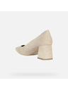 Geox Cremefarbene Damen-Pumps Geox Giselda